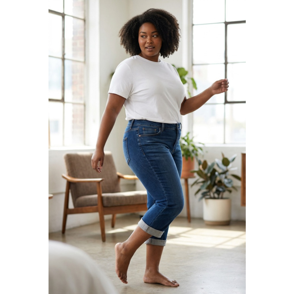 Levi Strauss And Co. Denim Capri Jeans Size 24/42" Waist